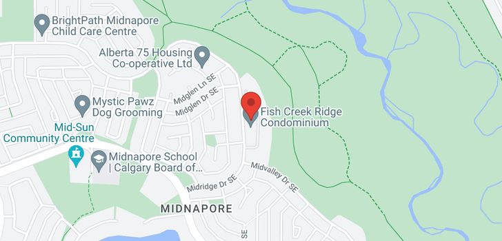 map of 534 860 Midridge  Drive SE
